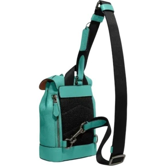 COACH Hudson Small Pack In Signature Canvas NEW - Picture 11 of 14